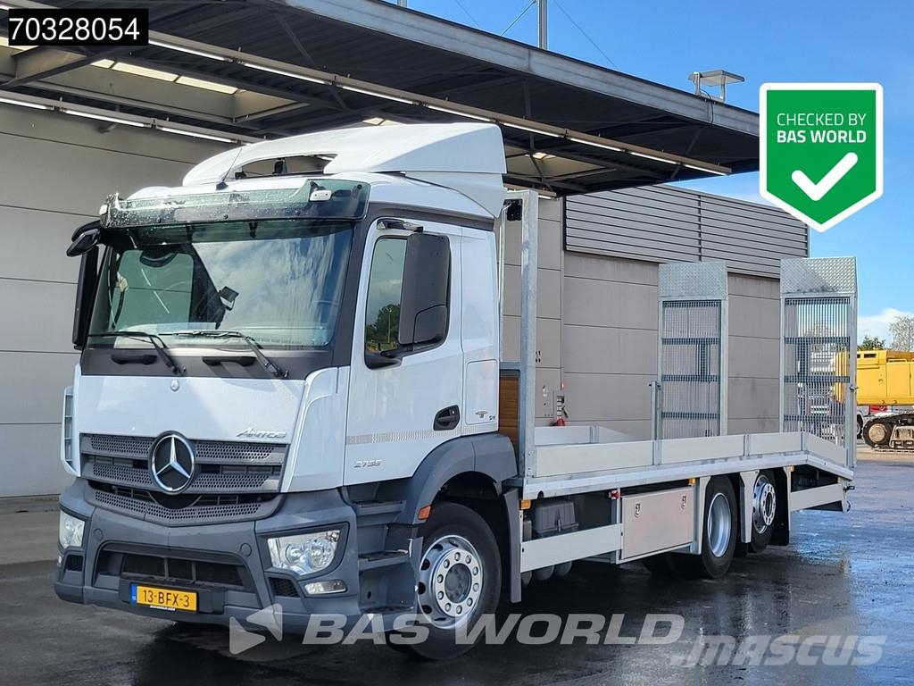Mercedes-Benz Antos 2735 6X2 Machine transporter Oprijwagen Hydr Автовози