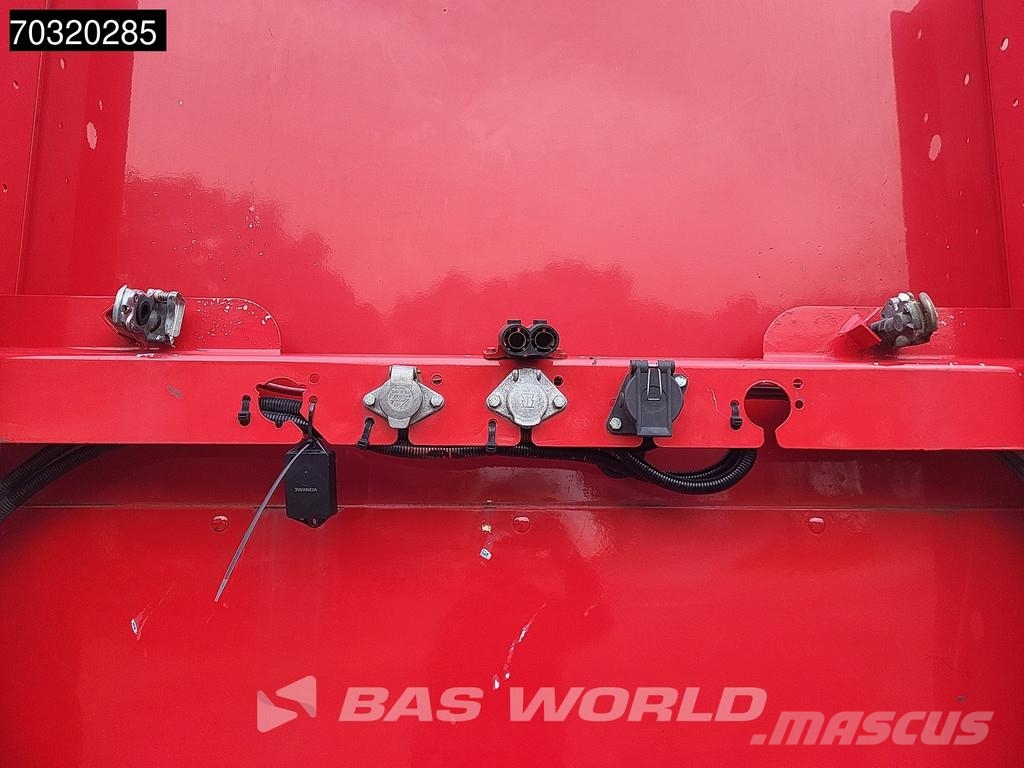 Jumbo T0180 LZV B-Double Tailgate LBW Steering Axle Semi remorque fourgon
