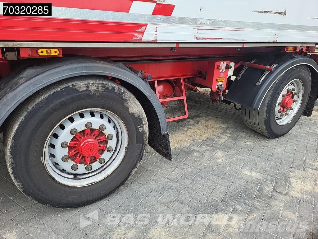 Jumbo T0180 LZV B-Double Tailgate LBW Steering Axle Box body semi-trailers