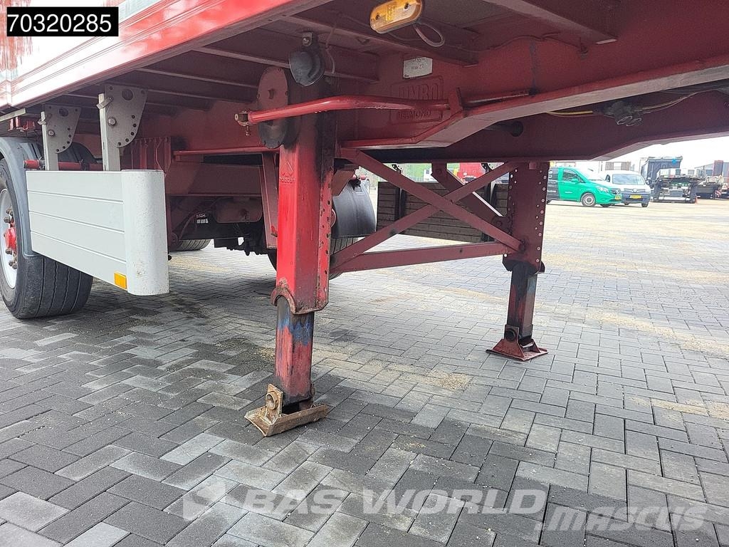 Jumbo T0180 LZV B-Double Tailgate LBW Steering Axle Box body semi-trailers