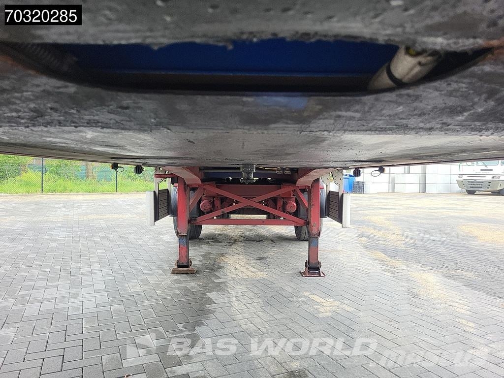 Jumbo T0180 LZV B-Double Tailgate LBW Steering Axle Semi remorque fourgon