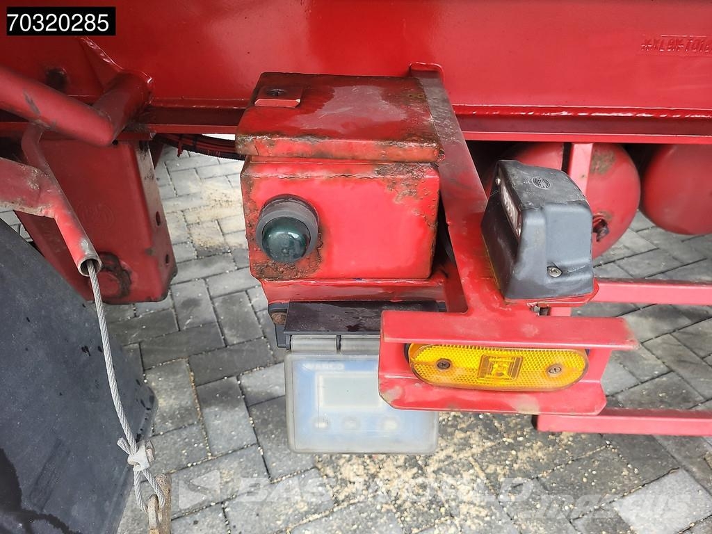 Jumbo T0180 LZV B-Double Tailgate LBW Steering Axle Box body semi-trailers