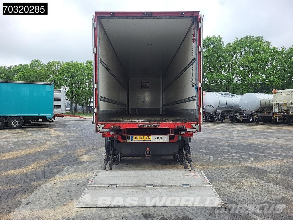 Jumbo T0180 LZV B-Double Tailgate LBW Steering Axle Semi remorque fourgon