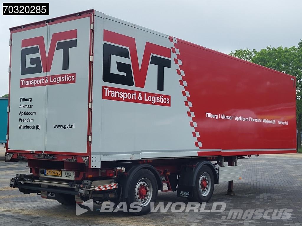 Jumbo T0180 LZV B-Double Tailgate LBW Steering Axle Box body semi-trailers
