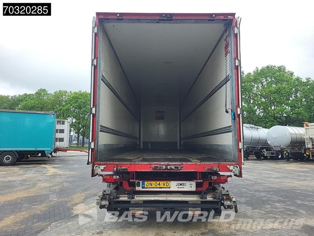 Jumbo T0180 LZV B-Double Tailgate LBW Steering Axle Semi remorque fourgon