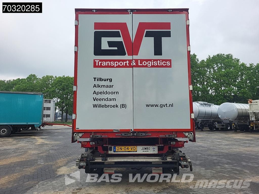 Jumbo T0180 LZV B-Double Tailgate LBW Steering Axle Box body semi-trailers