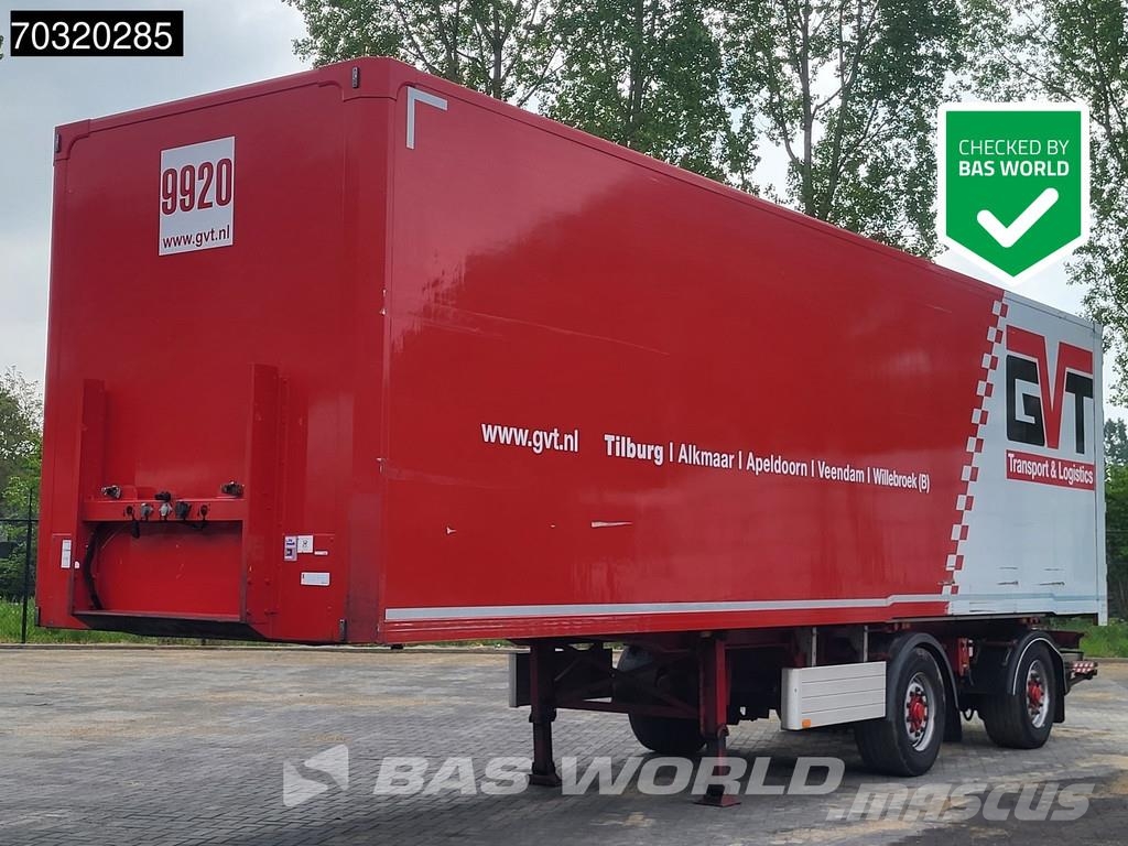 Jumbo T0180 LZV B-Double Tailgate LBW Steering Axle Box body semi-trailers