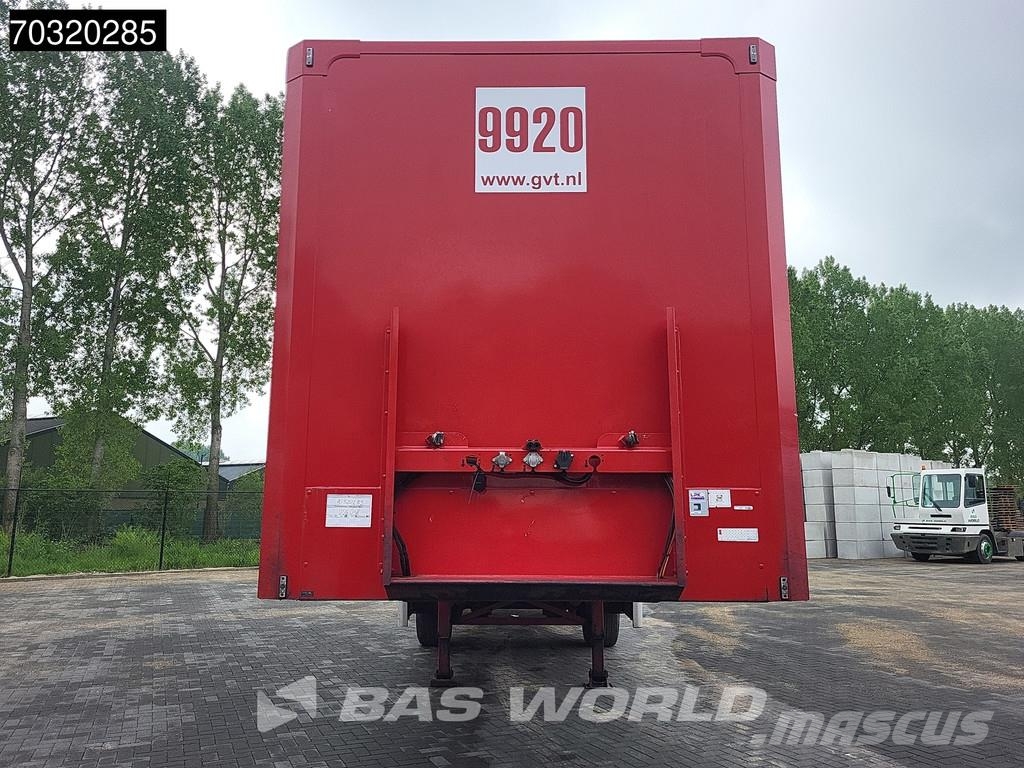 Jumbo T0180 LZV B-Double Tailgate LBW Steering Axle Box body semi-trailers