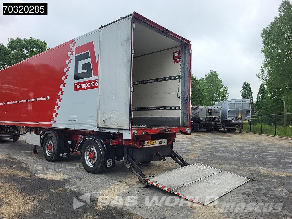 Jumbo T0180 LZV B-Double Tailgate LBW Steering Axle Box body semi-trailers
