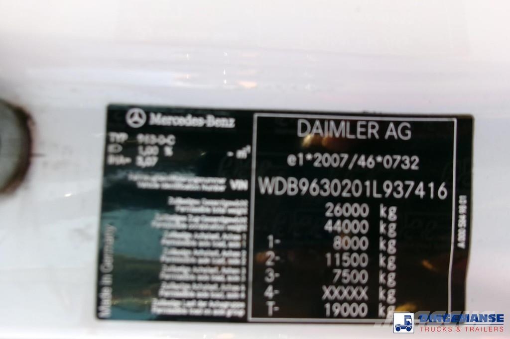 Mercedes-Benz Antos 2543 6x2 Euro 6 Marrel container hook 18t 吊鉤式起重車