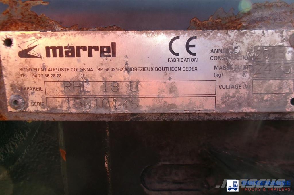 Mercedes-Benz Antos 2543 6x2 Euro 6 Marrel container hook 18t 吊鉤式起重車