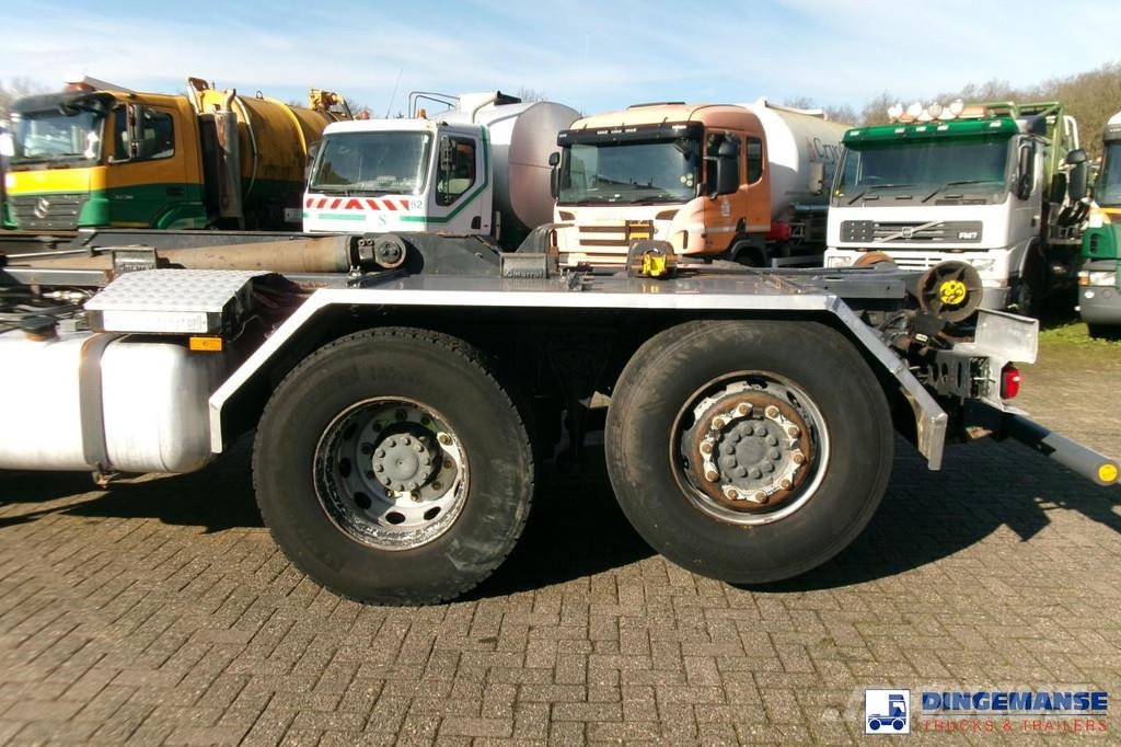 Mercedes-Benz Antos 2543 6x2 Euro 6 Marrel container hook 18t 吊鉤式起重車