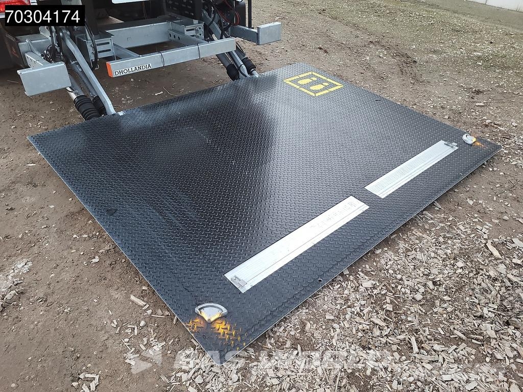 SYSTEM TRAILERS LPRS18 NEW Tailgate, Steering Axle Kofferauflieger