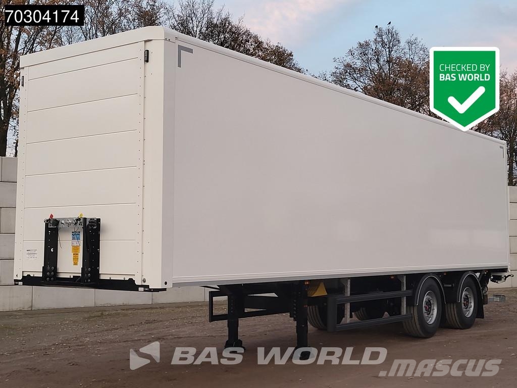 SYSTEM TRAILERS LPRS18 NEW Tailgate, Steering Axle Kofferauflieger