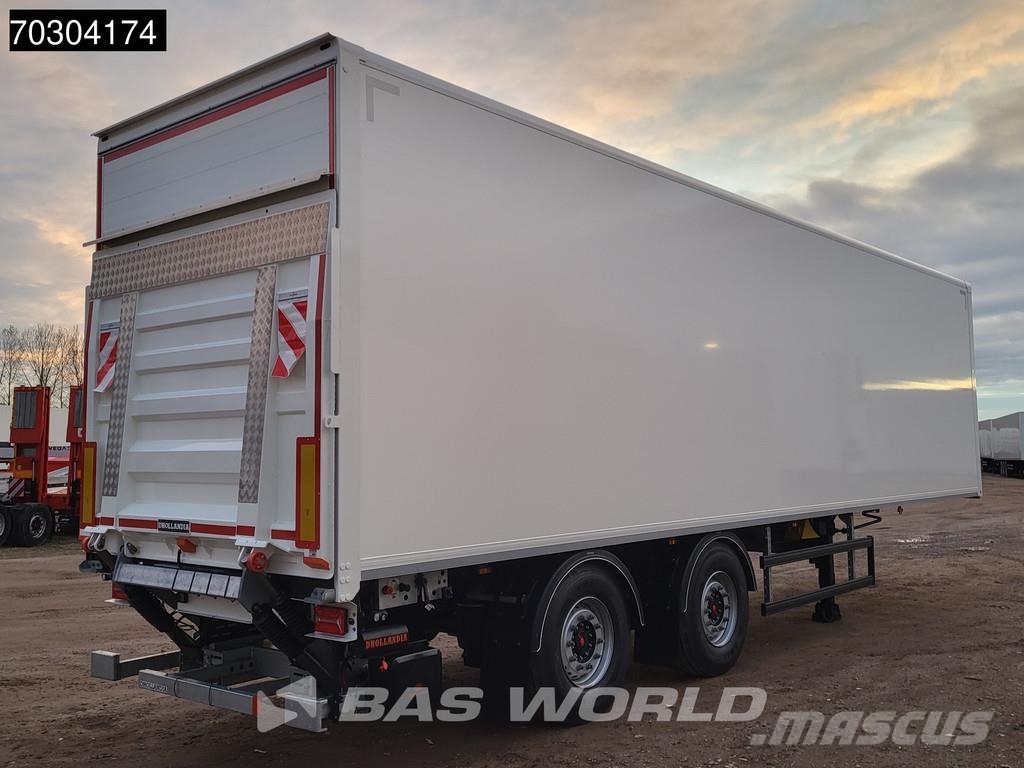 SYSTEM TRAILERS LPRS18 NEW Tailgate, Steering Axle Kofferauflieger