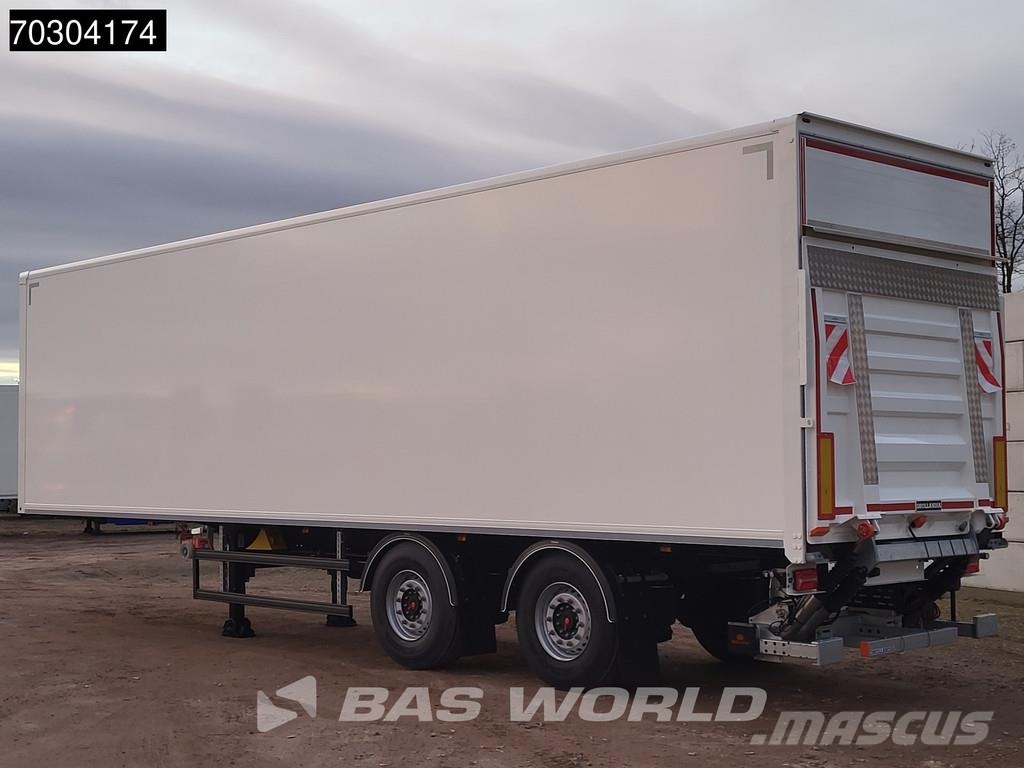 SYSTEM TRAILERS LPRS18 NEW Tailgate, Steering Axle Kofferauflieger
