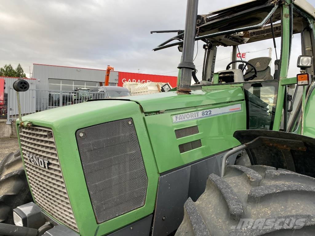 Fendt 822 TURBOSHIFT 1er Main/Certificat CE endommagé Traktorid