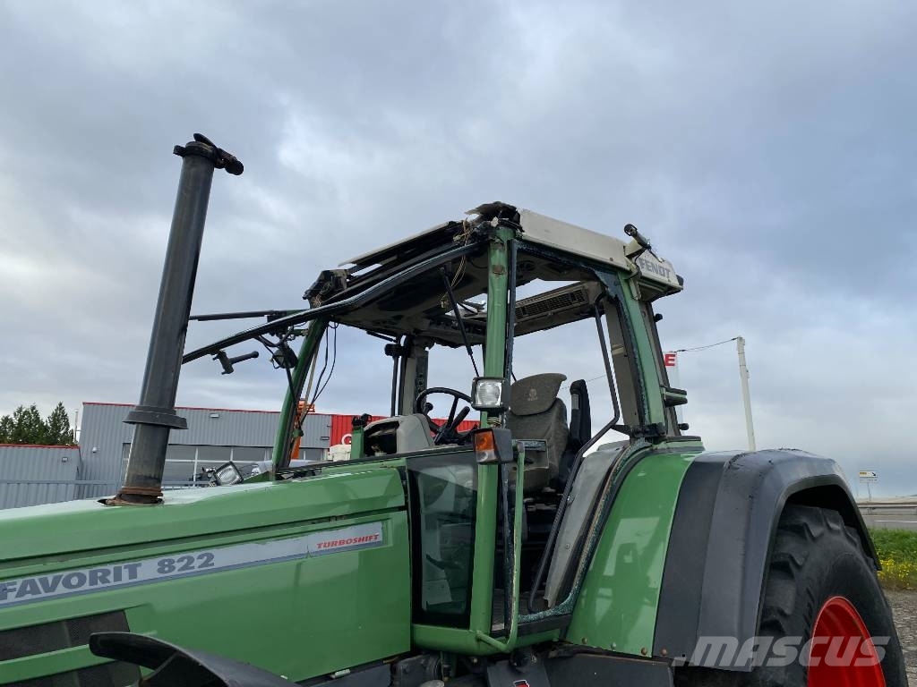 Fendt 822 TURBOSHIFT 1er Main/Certificat CE endommagé Traktorid