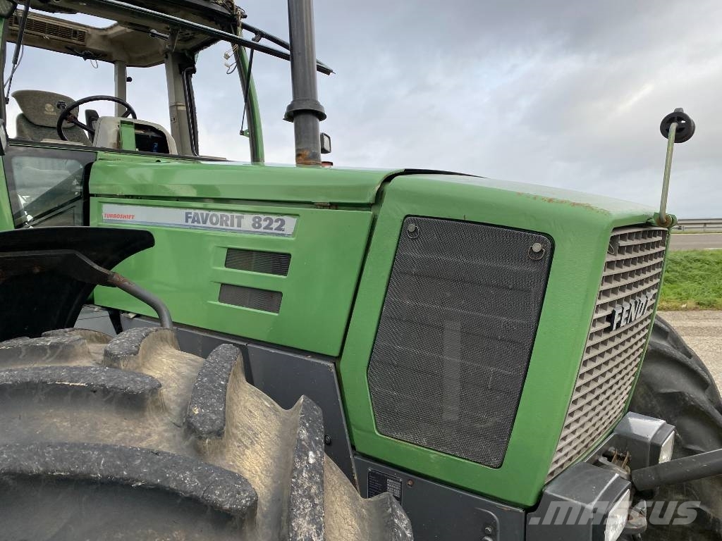 Fendt 822 TURBOSHIFT 1er Main/Certificat CE endommagé Traktorid