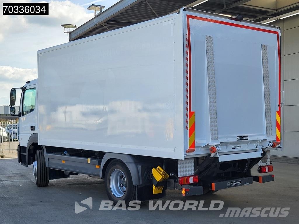 Mercedes-Benz Atego 1523 4X2 15tonner APK 5mtr Box 2000kg Tailga Bakwagens met gesloten opbouw