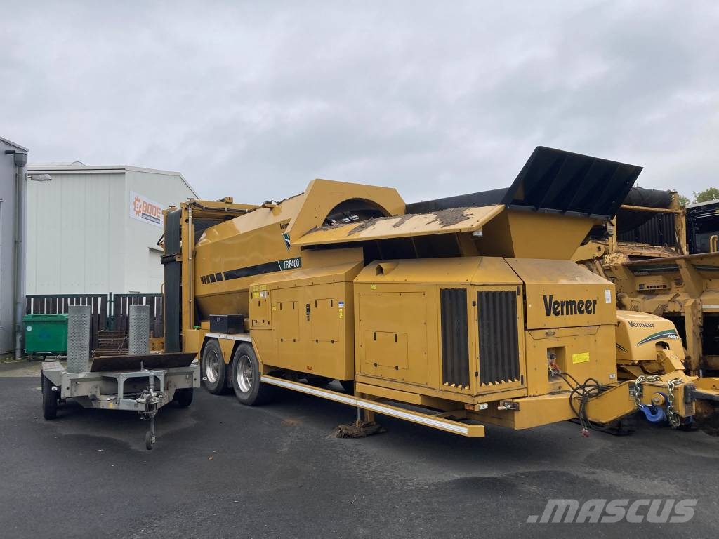 Vermeer TR6400 移動式篩選機