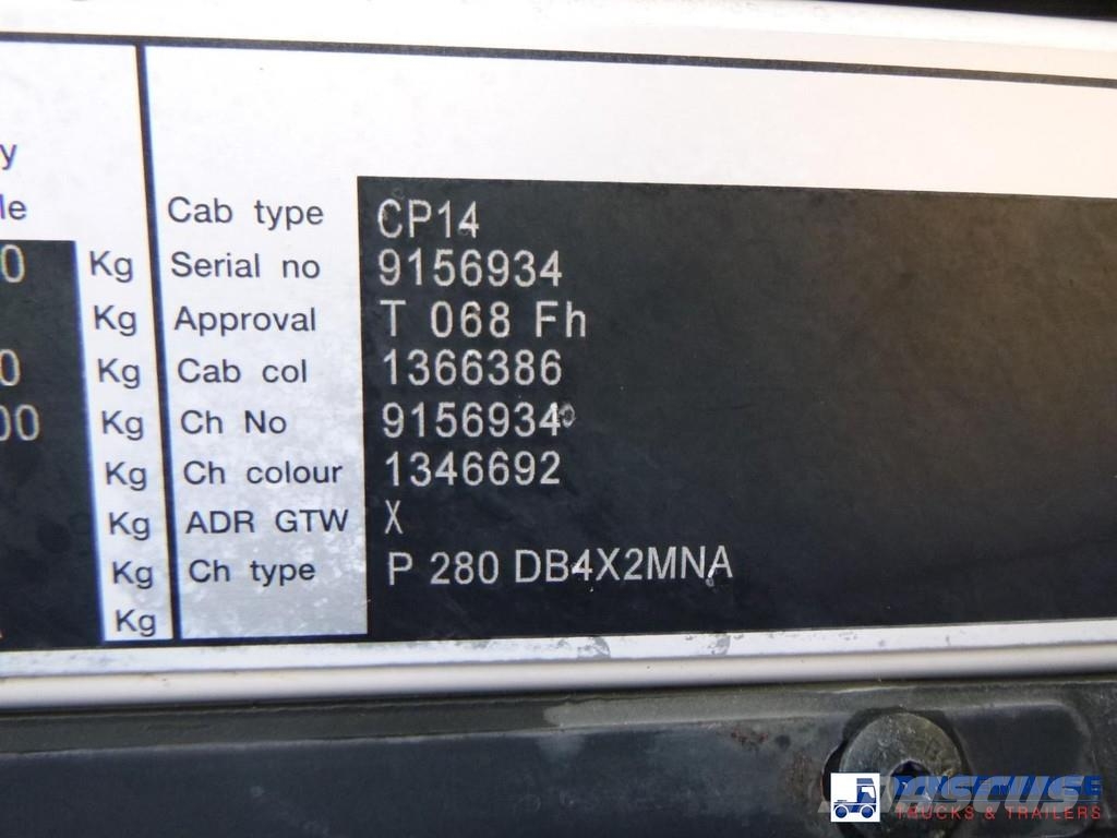 Scania P280 4x2 fuel tank 13.3 m3 / 4 comp Tankwagen