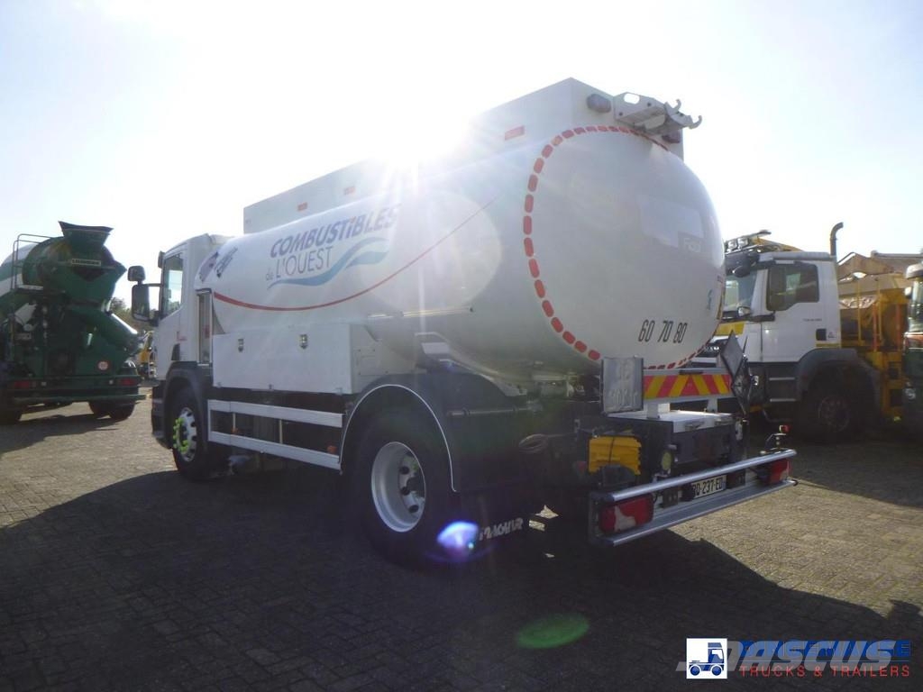 Scania P280 4x2 fuel tank 13.3 m3 / 4 comp Tankwagen