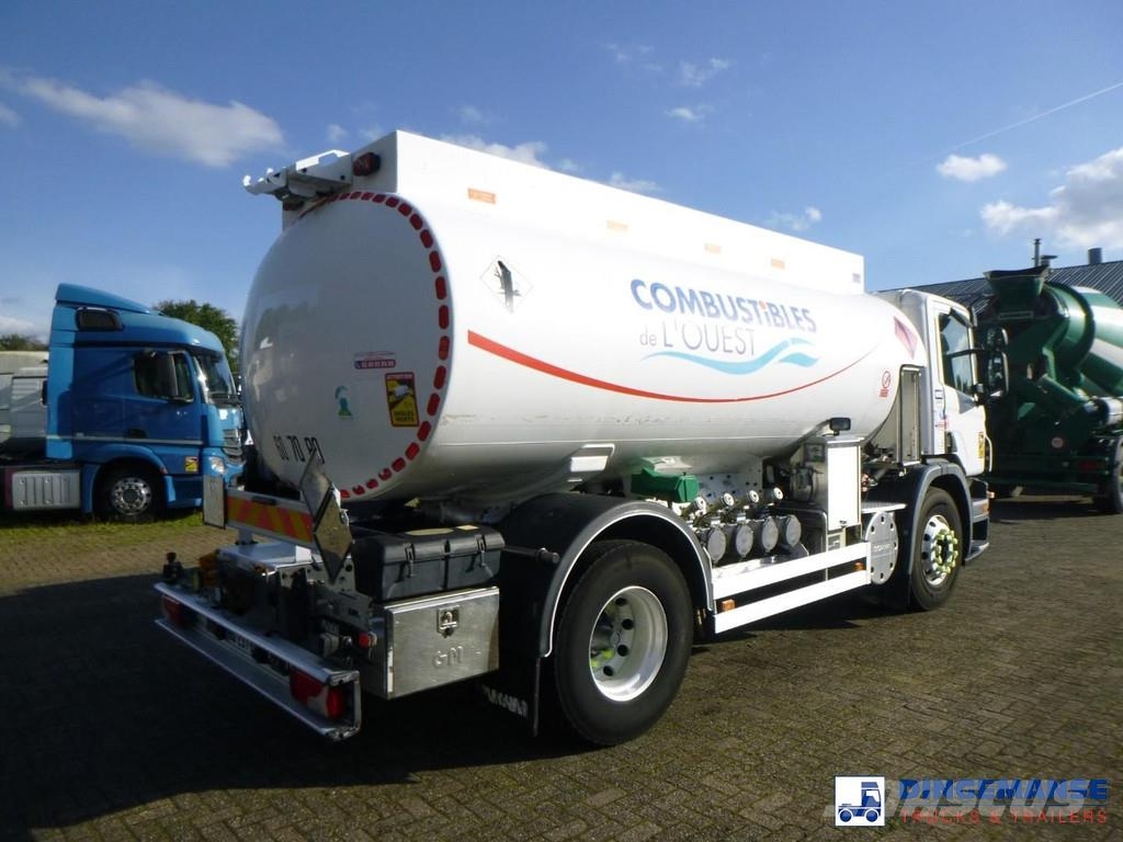 Scania P280 4x2 fuel tank 13.3 m3 / 4 comp Tankwagen