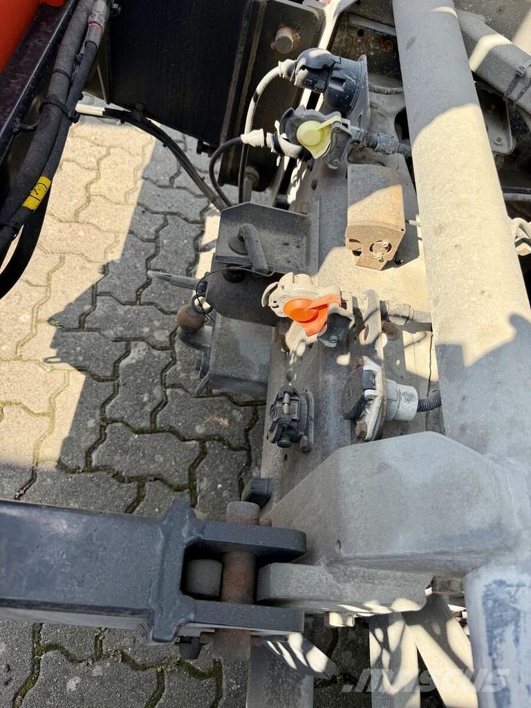 MAN TGL 8.180 3 Seitenkipper mit abnehmbaren Heckkran Kranwagen