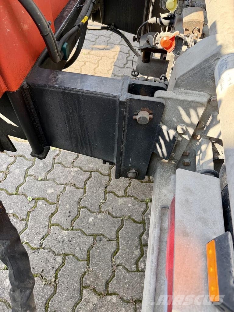 MAN TGL 8.180 3 Seitenkipper mit abnehmbaren Heckkran Kranwagen