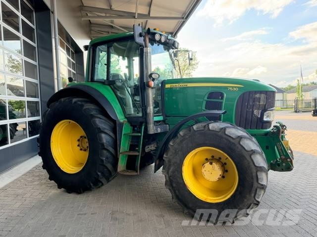 John Deere 7530 Autopower, TLS, FH+PTO, Lucht Tractors