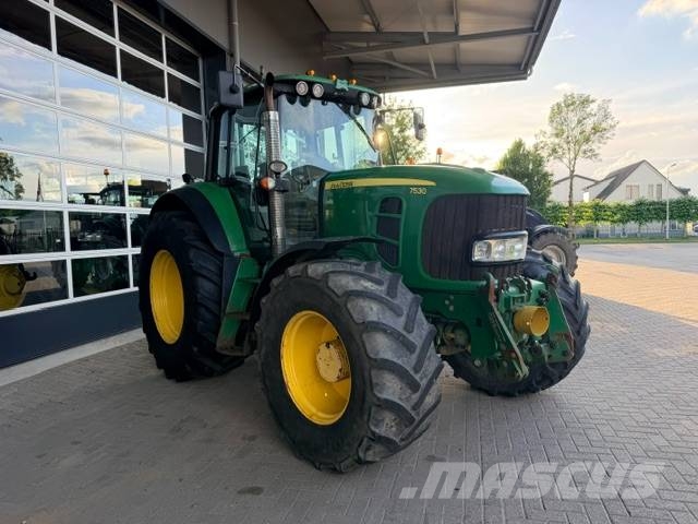 John Deere 7530 Autopower, TLS, FH+PTO, Lucht Tractors
