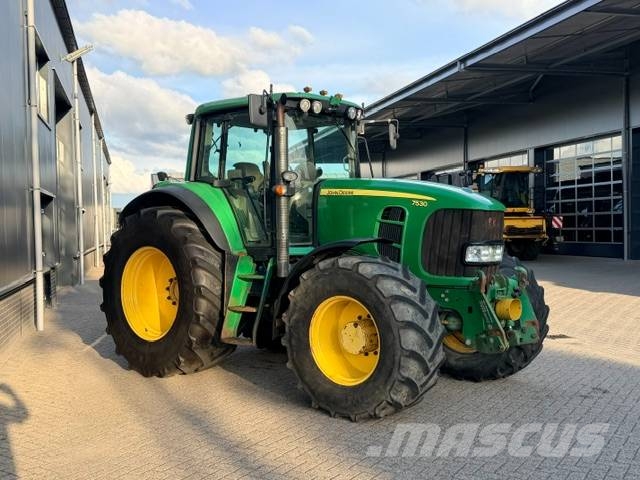 John Deere 7530 Autopower, TLS, FH+PTO, Lucht Tractors