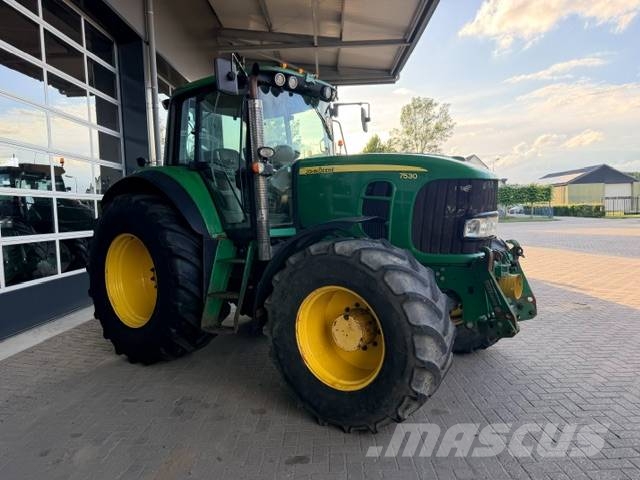 John Deere 7530 Autopower, TLS, FH+PTO, Lucht Tractors
