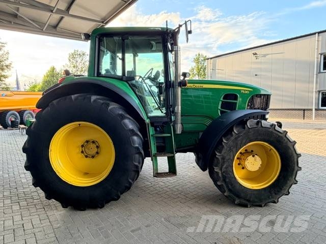 John Deere 7530 Autopower, TLS, FH+PTO, Lucht Tractors