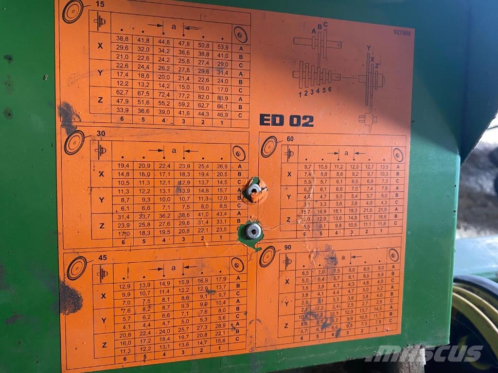 Amazone ED 452 K Mechanické sejačky
