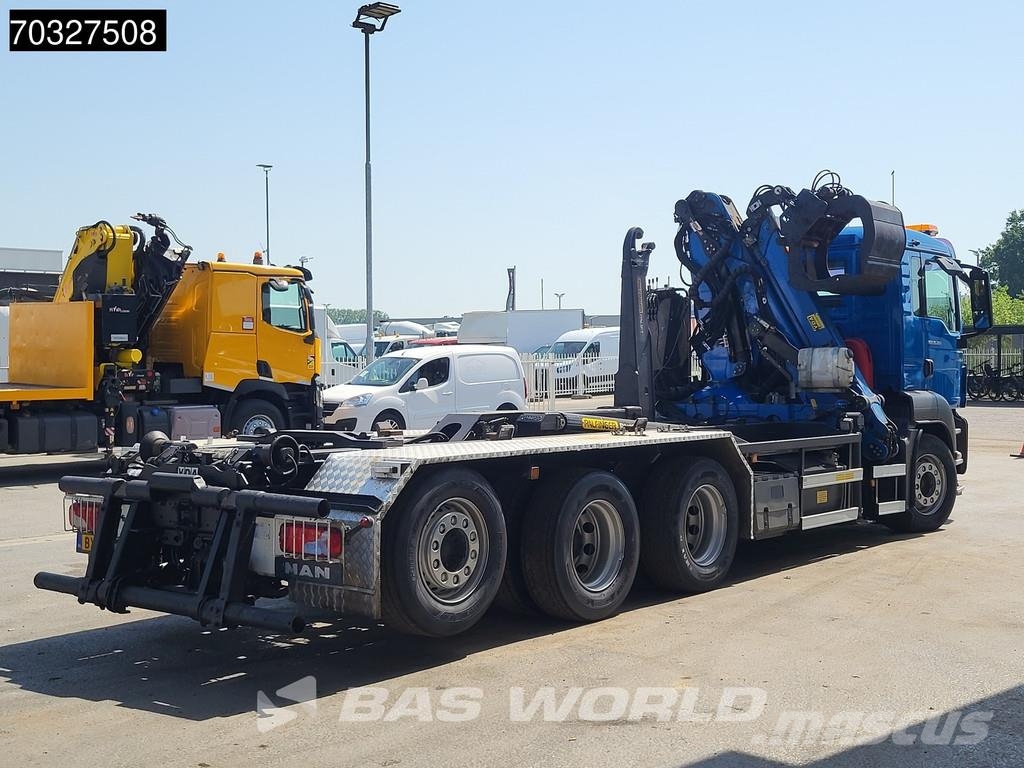 MAN TGS 35.360 TGS 8X4 Palfinger Q170Z95TR Z-Crane + H Camiones elevadores de gancho
