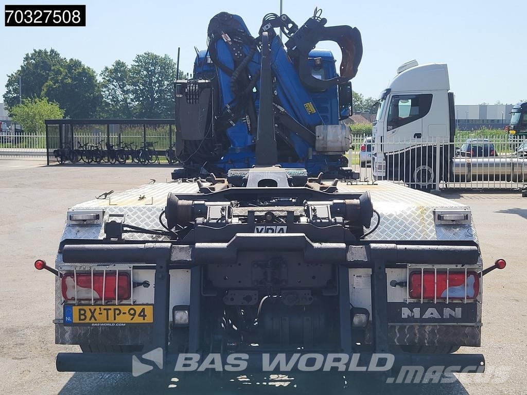 MAN TGS 35.360 TGS 8X4 Palfinger Q170Z95TR Z-Crane + H Camiones elevadores de gancho