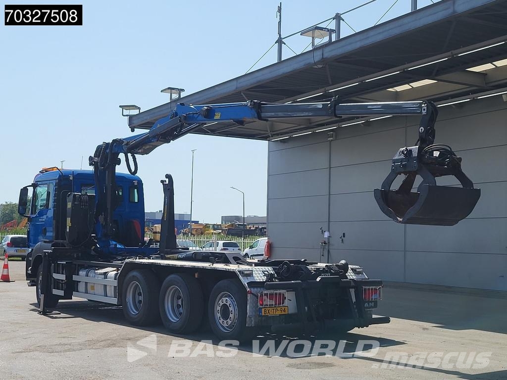MAN TGS 35.360 TGS 8X4 Palfinger Q170Z95TR Z-Crane + H Camiones elevadores de gancho