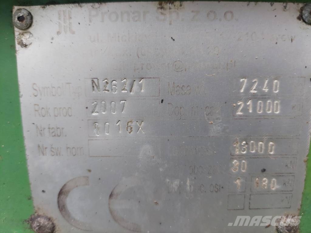 Pronar Herkules 14T N262/1 Mestverspreider