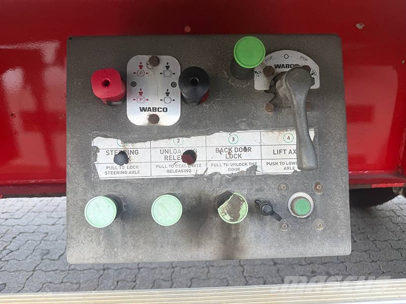 HK TIPPER 4 axle Hardox Tipper / 4 achse Hardox kipper Savivartės puspriekabės
