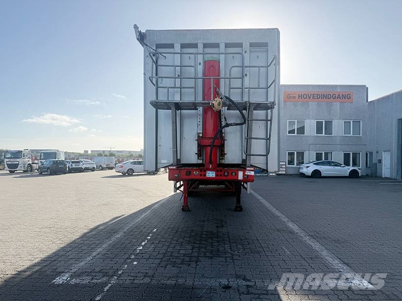 HK TIPPER 4 axle Hardox Tipper / 4 achse Hardox kipper Savivartės puspriekabės