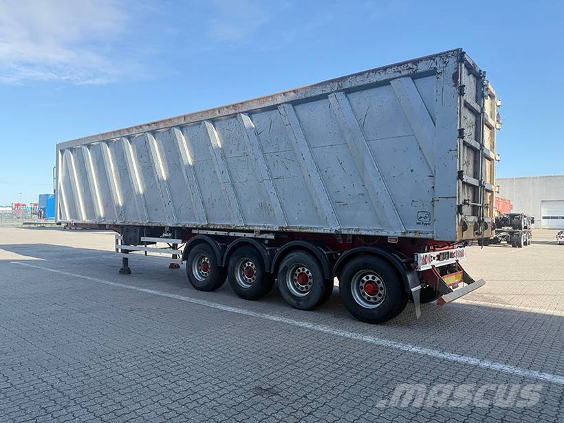 HK TIPPER 4 axle Hardox Tipper / 4 achse Hardox kipper Savivartės puspriekabės
