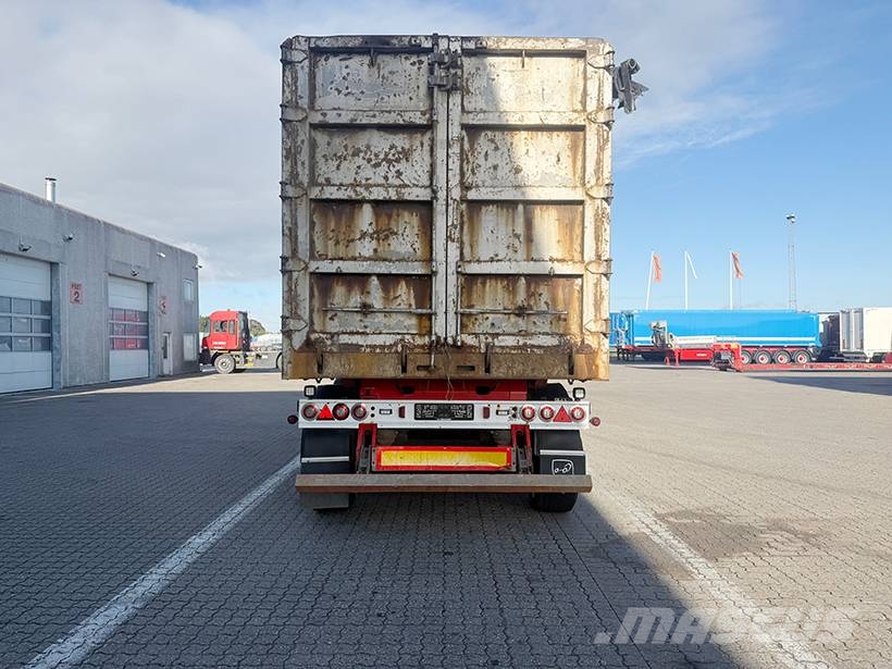 HK TIPPER 4 axle Hardox Tipper / 4 achse Hardox kipper Savivartės puspriekabės