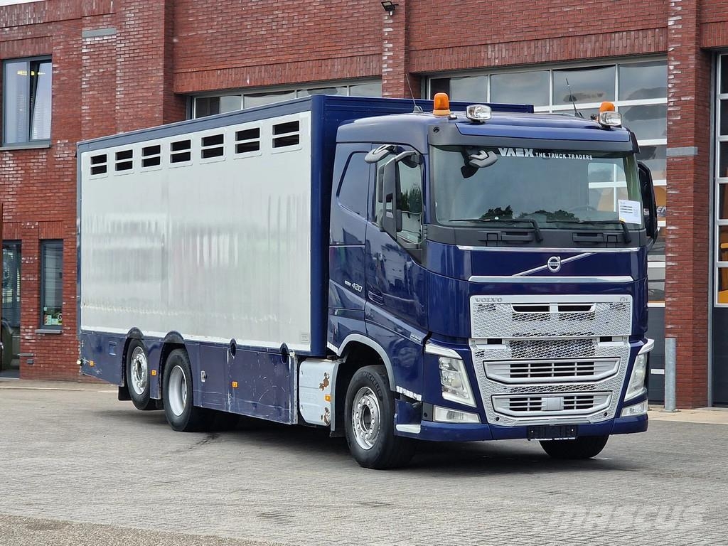 Volvo FH 13.420 6x2 - 1 deck livestock - Manual gearbox Tovornjaki za prevoz živine