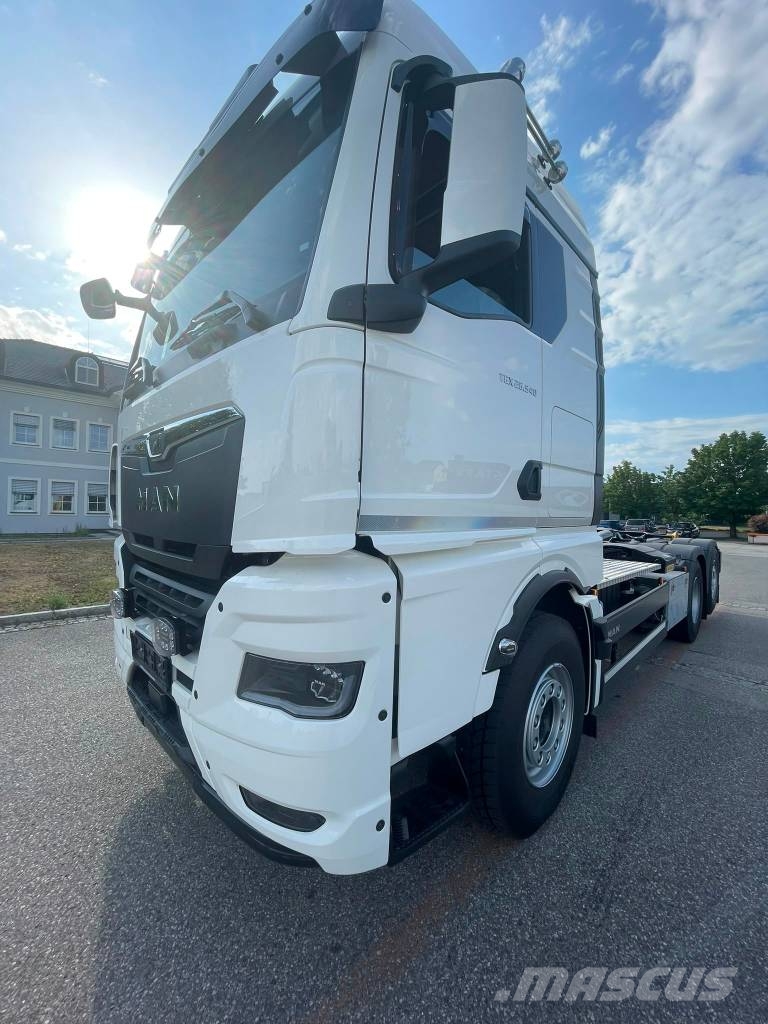MAN TGS 26.540 (Hackenliftfahrzeug) Camiones portacontenedores