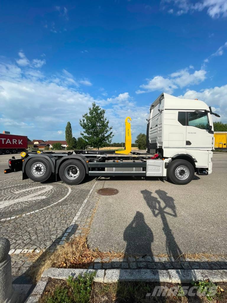 MAN TGS 26.540 (Hackenliftfahrzeug) Camiones portacontenedores