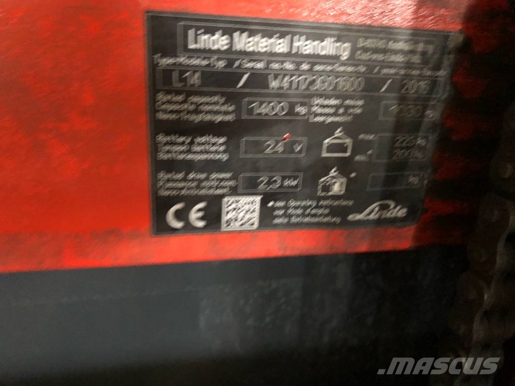 Linde H 16 T-01 Chariots GPL