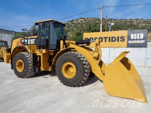 CAT 972 MXE Gumikerekes homlokrakodók