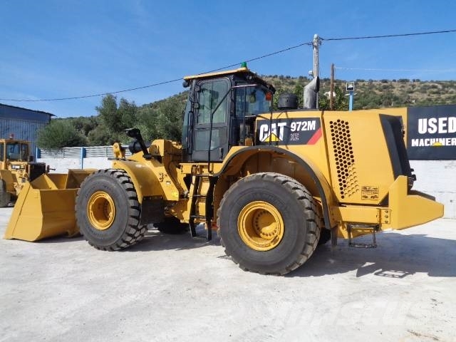 CAT 972 MXE Gumikerekes homlokrakodók